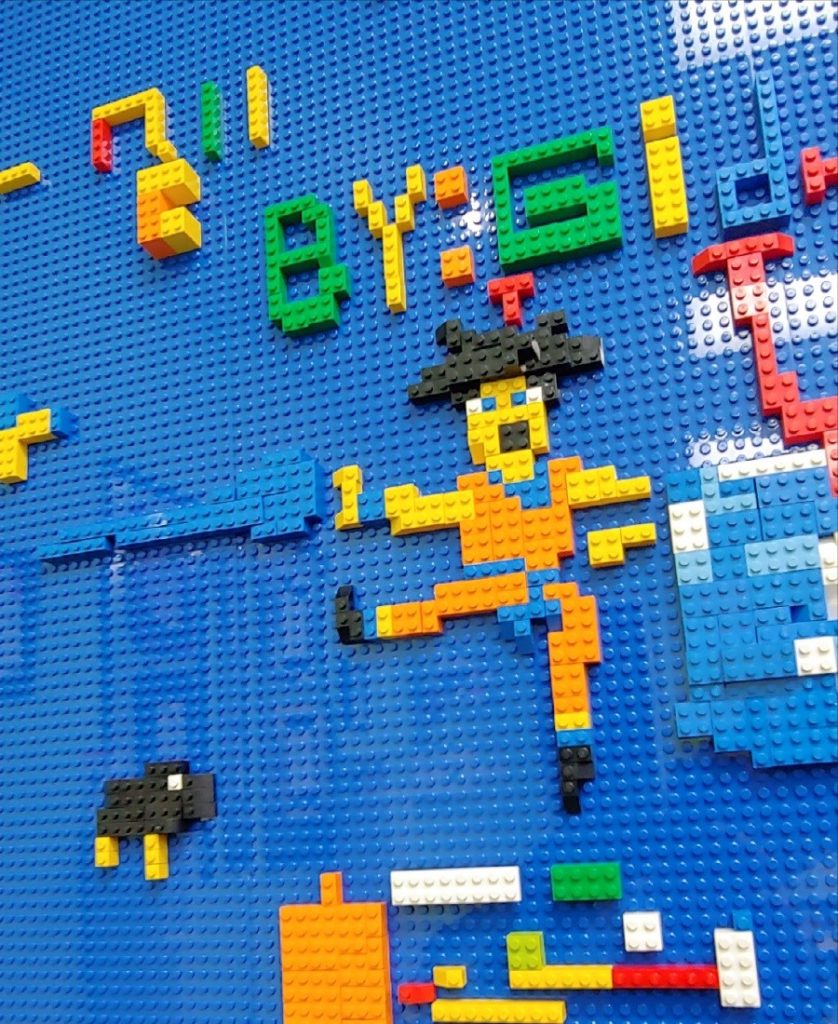 Lego wall designs