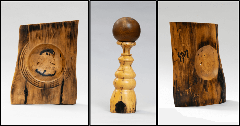 Lost Found Art - Antique Wood Finials